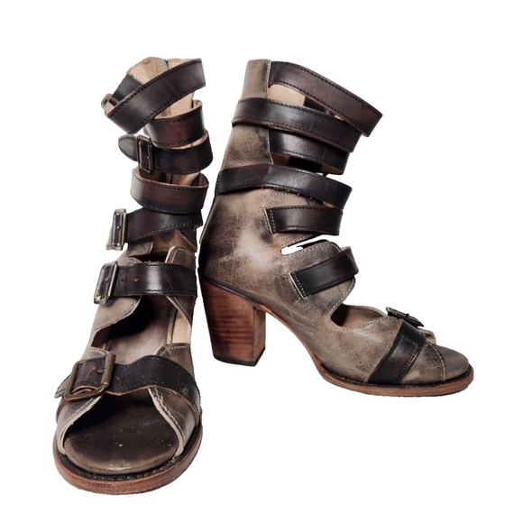 Freebird Stone Bond Gladiator Sandals Boots - DISCONTINUED COLOR size 9 - Picture 4 of 15